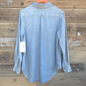 Dear John - Galina Blouse - Independence Blue