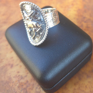 Vogt - Turn 'Em Loose Silver Bronc Ring