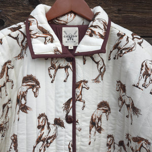 Cotton and Rye - Quilted Horse Jacket