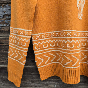 Cotton and Rye - Longhorn Sweater - Marigold