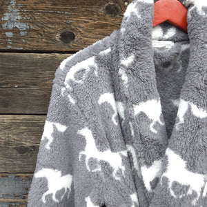 PJ Salvage - Plush Horse Robe
