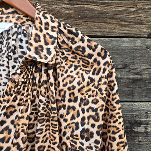 Dear John - Benedict Blouse in Leopard Print