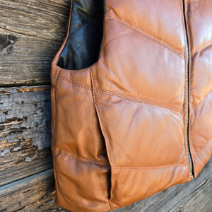 Mauritius - Women's Reversible Leather Vest