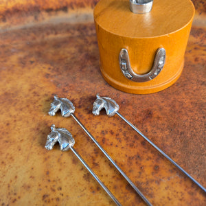 Vagabond House - Lucky Horse Cheese Pick Set