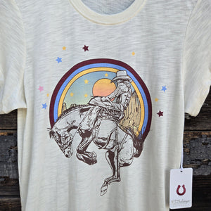 PJ Salvage - Hold Your Horses Bronc Buster T-Shirt