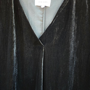 Dear John - Kristen Velvet Top - Black