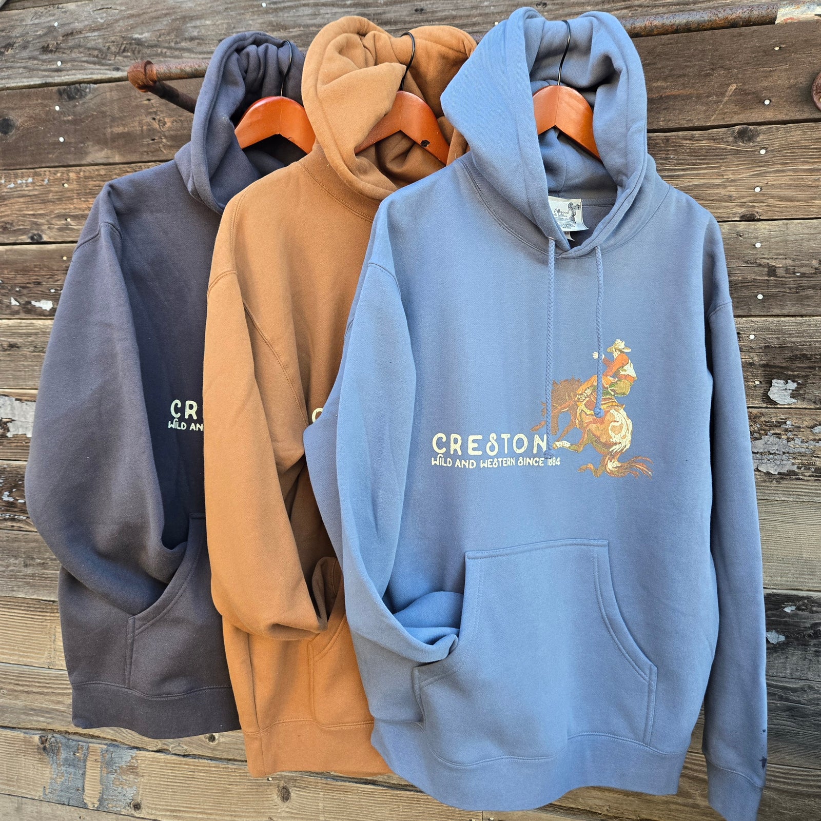Creston Men's Hoodie - Bronc Buster