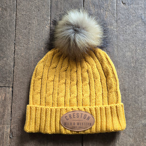 Creston Beanie - PomPom