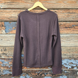 Dear John - Ania Thermal Top - Chocolate