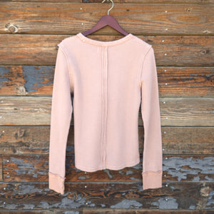 Dear John Denim - Ania Thermal - Pink Clay