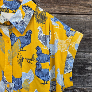 Cotton and Rye - Hen House Shirt - Golden Yellow