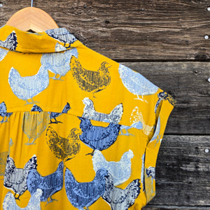 Cotton and Rye - Hen House Shirt - Golden Yellow