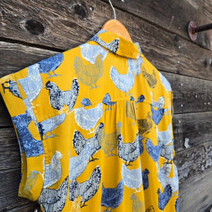 Cotton and Rye - Hen House Shirt - Golden Yellow