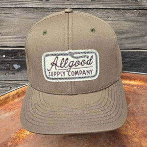 Cap - Allgood Supply Co. Rope Patch