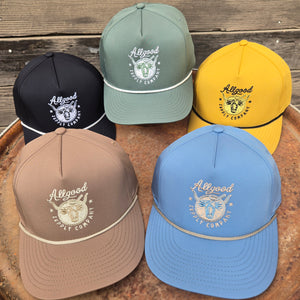 Cap - Allgood Supply Co. - Ropey Longhorn 5 Panel