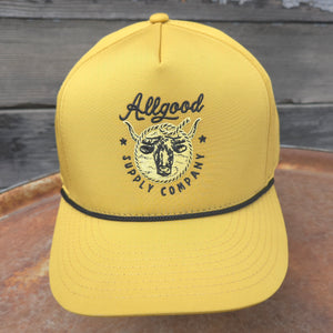 Cap - Allgood Supply Co. - Ropey Longhorn 5 Panel