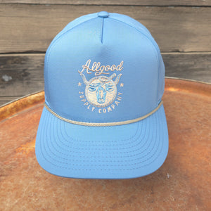 Cap - Allgood Supply Co. - Ropey Longhorn 5 Panel