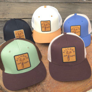 Cap - Allgood Supply Co. - Saddle Patch 6 Panel