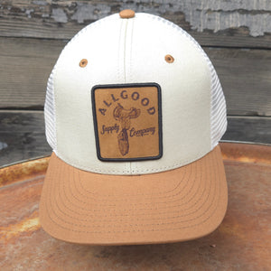 Cap - Allgood Supply Co. - Saddle Patch 6 Panel