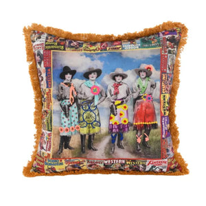 Pillow - Western Way Cowgirls