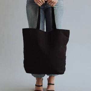 Southwestern Tote - Black and Cream