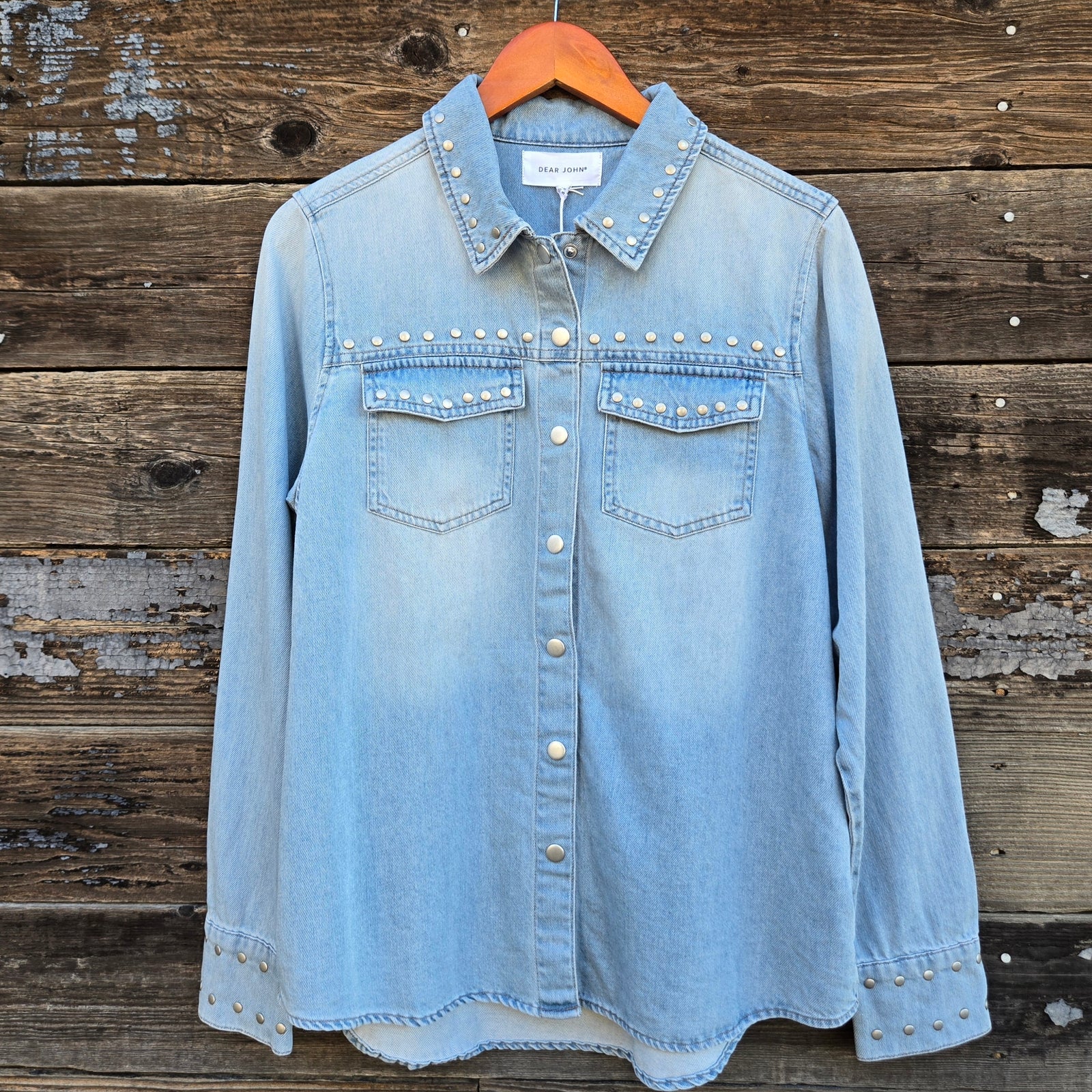 Dear John - Star Shirt-Jac - Canals Blue