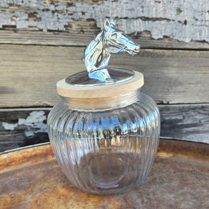 Arthur Court  - Horse Cannister - Medium