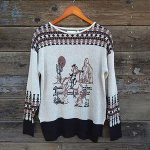 Cotton and Rye - Vintage Cowgirl Sweater