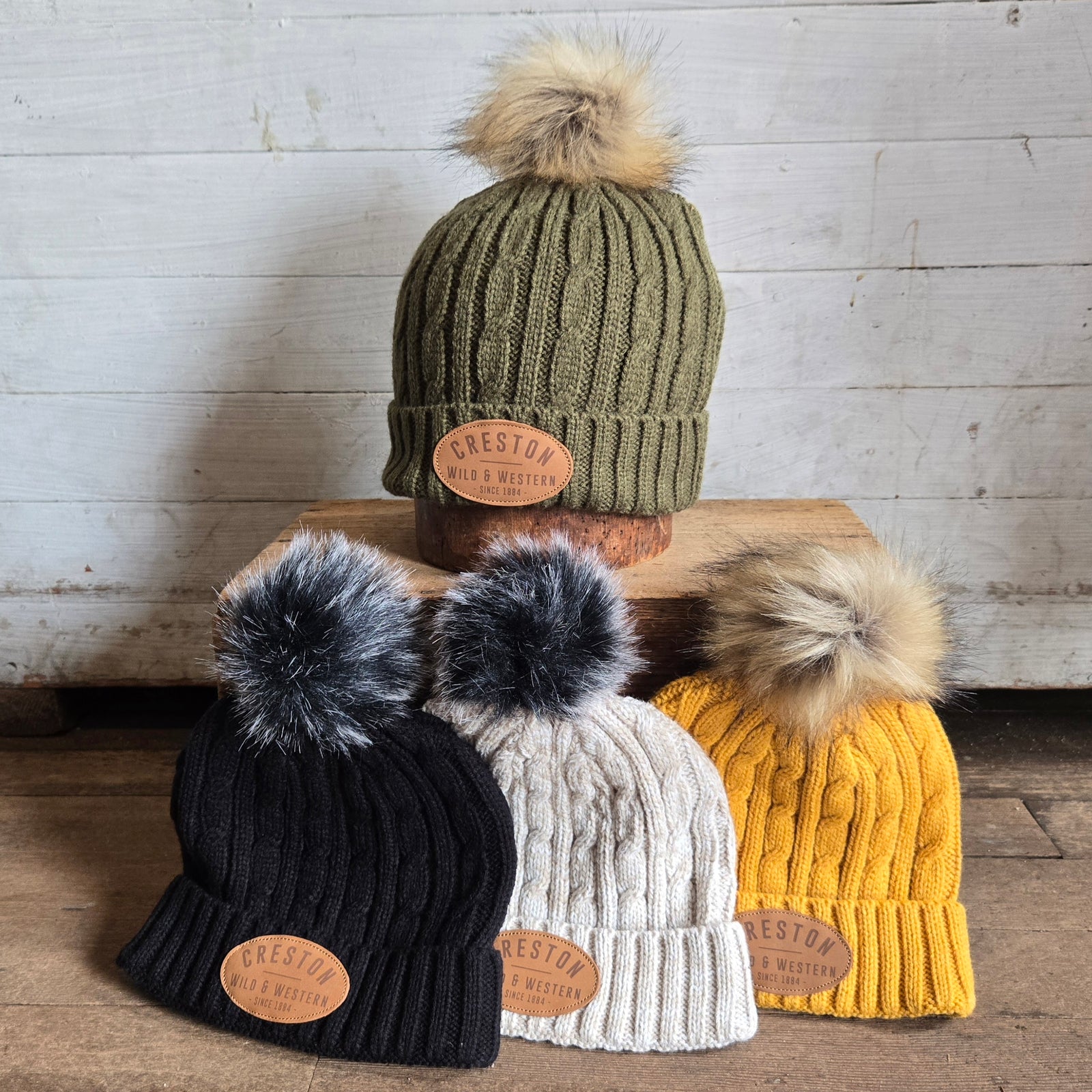 Creston Beanie - PomPom