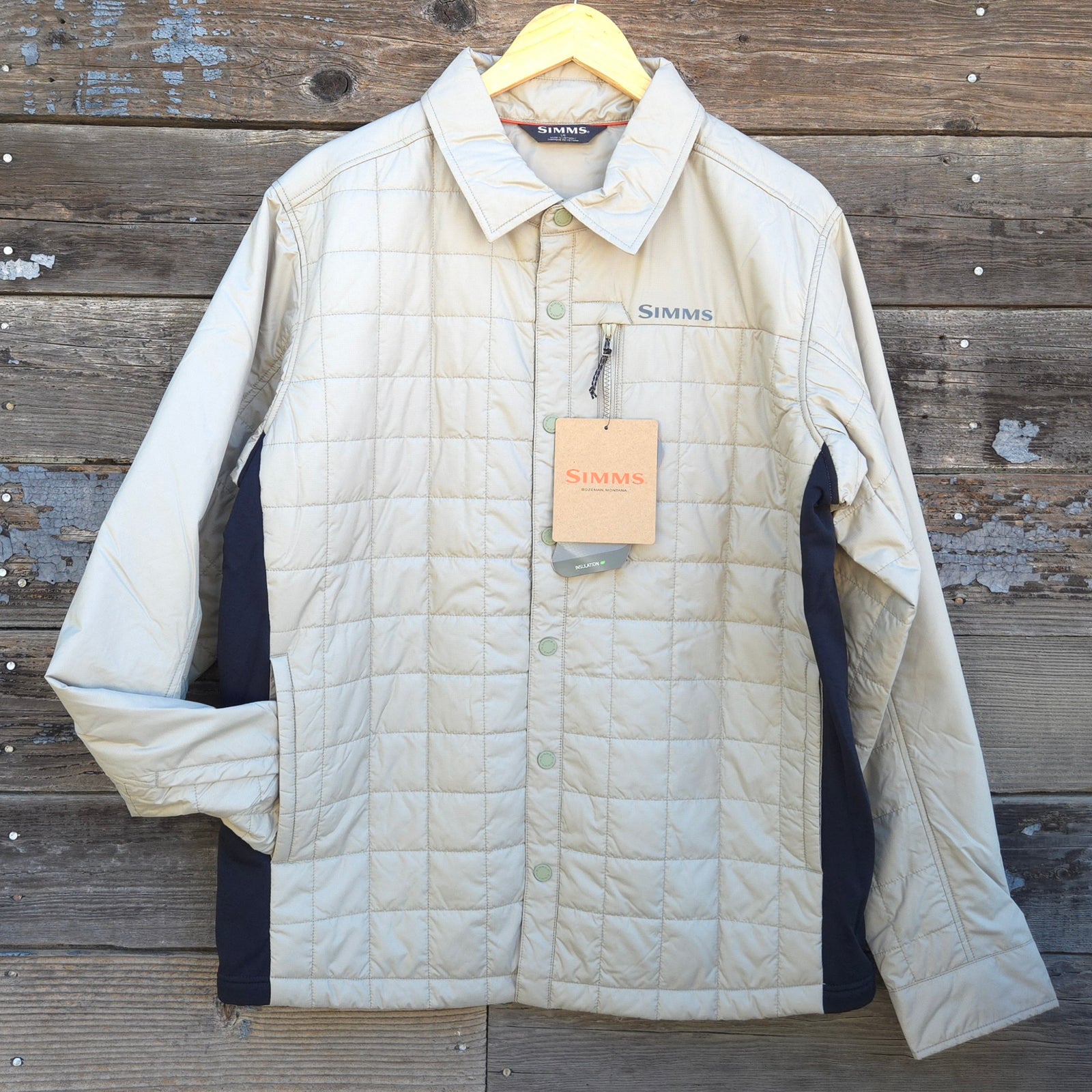 Simms - Fall Run Hybrid Shacket - Stone