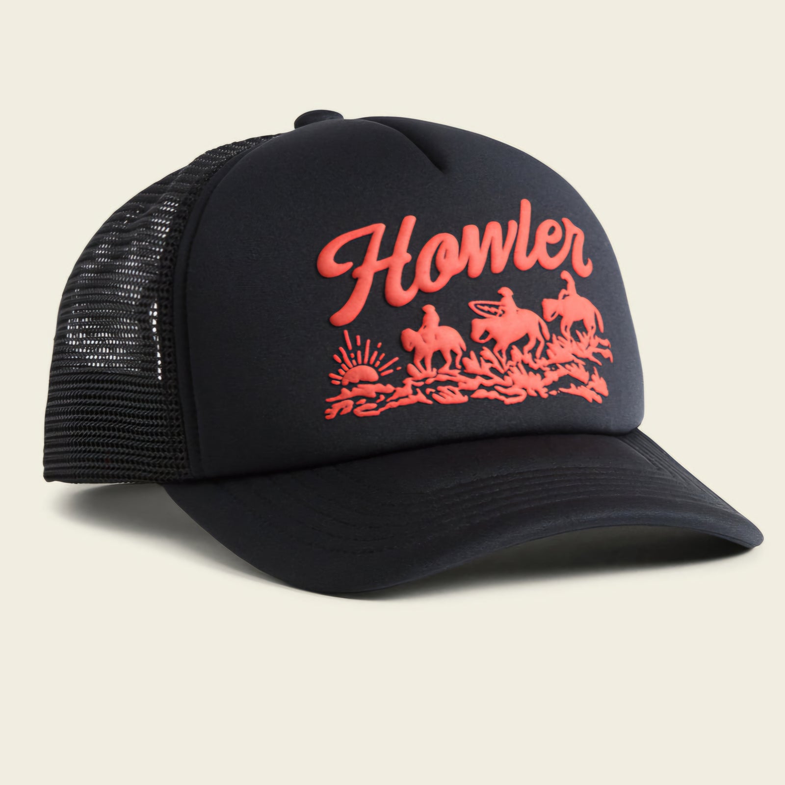 Howler Brothers - Posse Foam Trucker Cap - Black