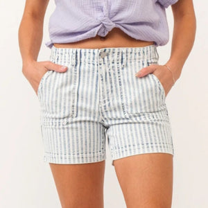 Dear John Denim - Julian Railroad Stripe Short