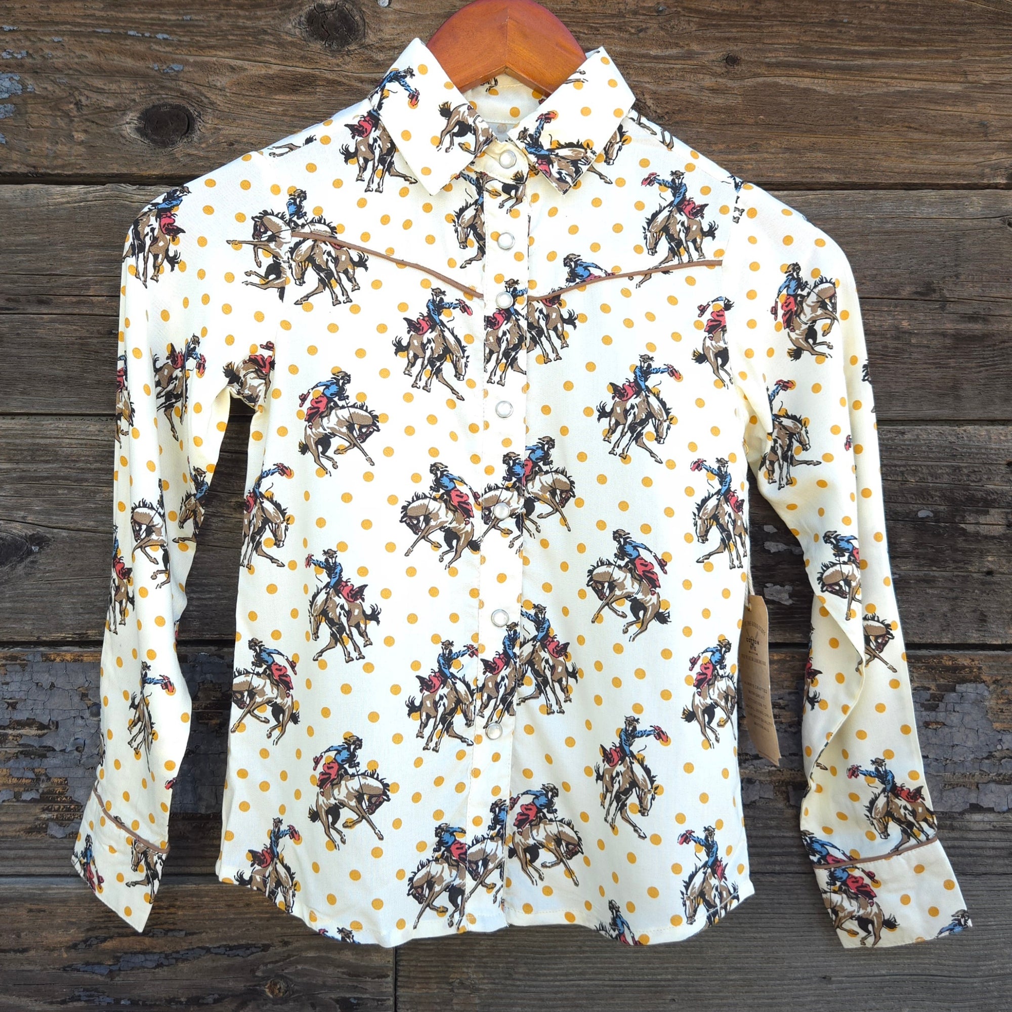 Cotton and Rye - Girl's Buckaroo Betty Blouse