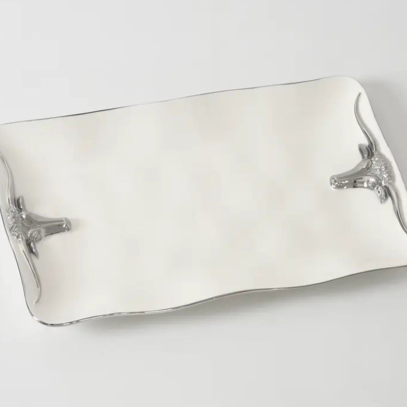 Pampa Bay - Longhorn Rectangle Platter