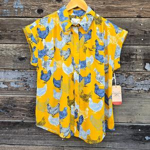 Cotton and Rye - Hen House Shirt - Golden Yellow