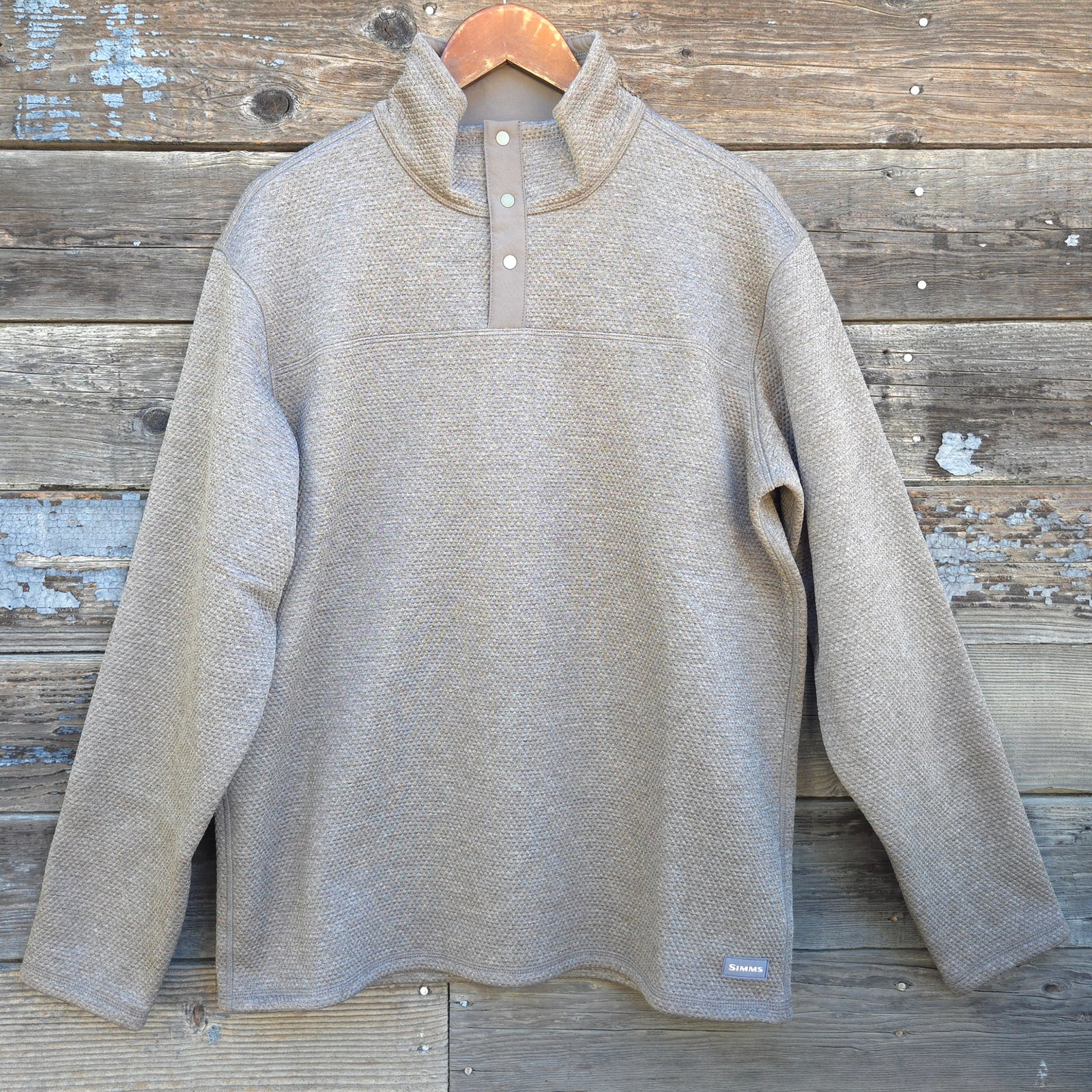 Simms - Men's Harbor Sweater - Sturgeon