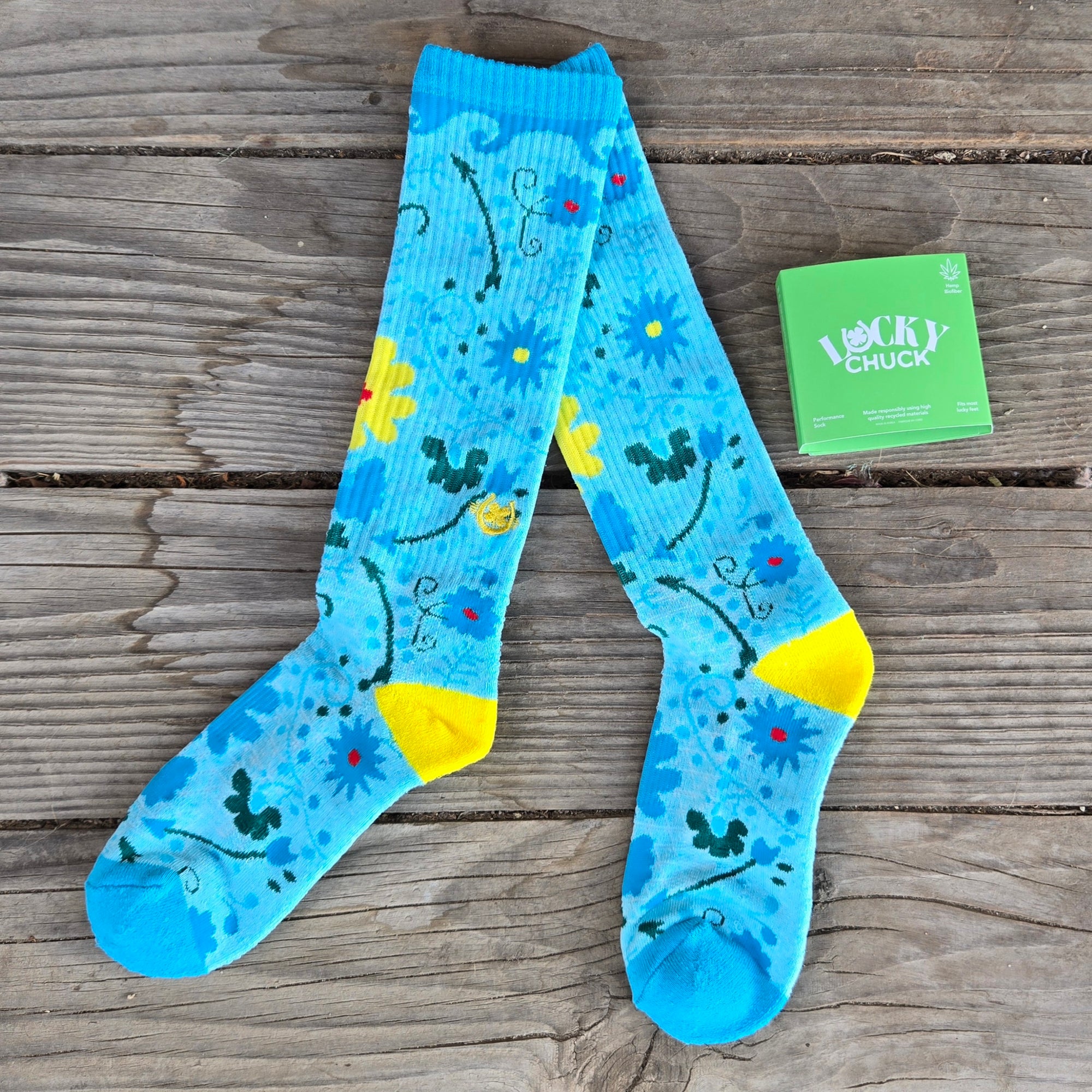 Lucky Chuck Socks - Cowgirl Buckaroo