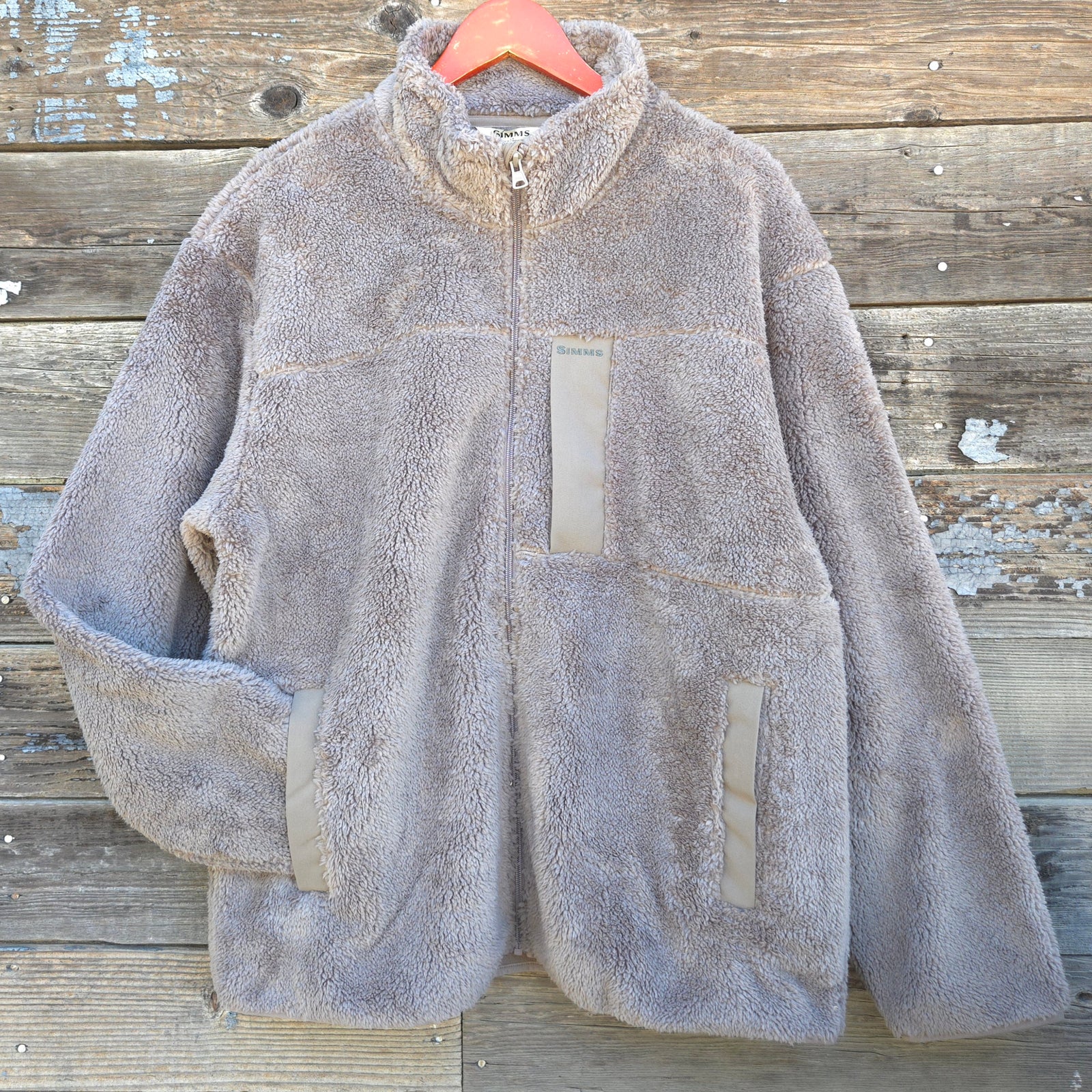 Simms - Coldweather Fleece Full Zip - Sturgeon Tan