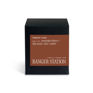 Ranger Station - Tobacco and Musk Candle