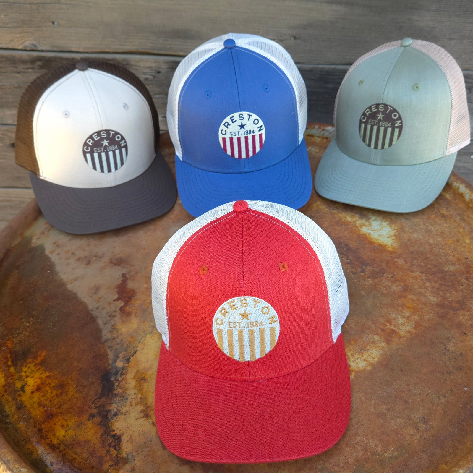 Creston Cap - Circle Flag