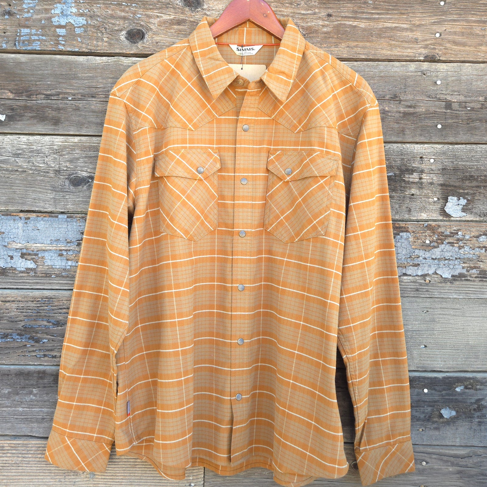 Simms - Brackett Flannel - Cobia Plaid