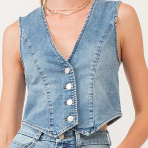 Dear John Denim - Norris Denim Vest Top