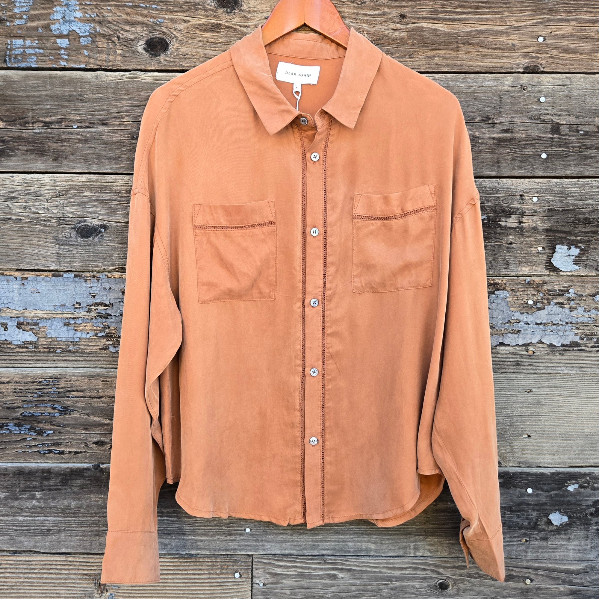 Dear John - Adrianna Blouse - Pumpkin Spice