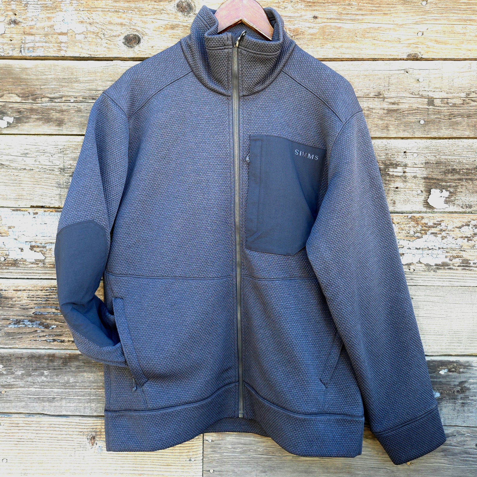 Simms - Harbor Fleece Full Zip - Black Heather