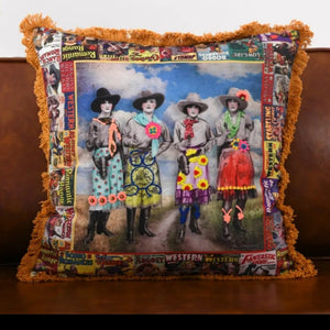 Pillow - Western Way Cowgirls