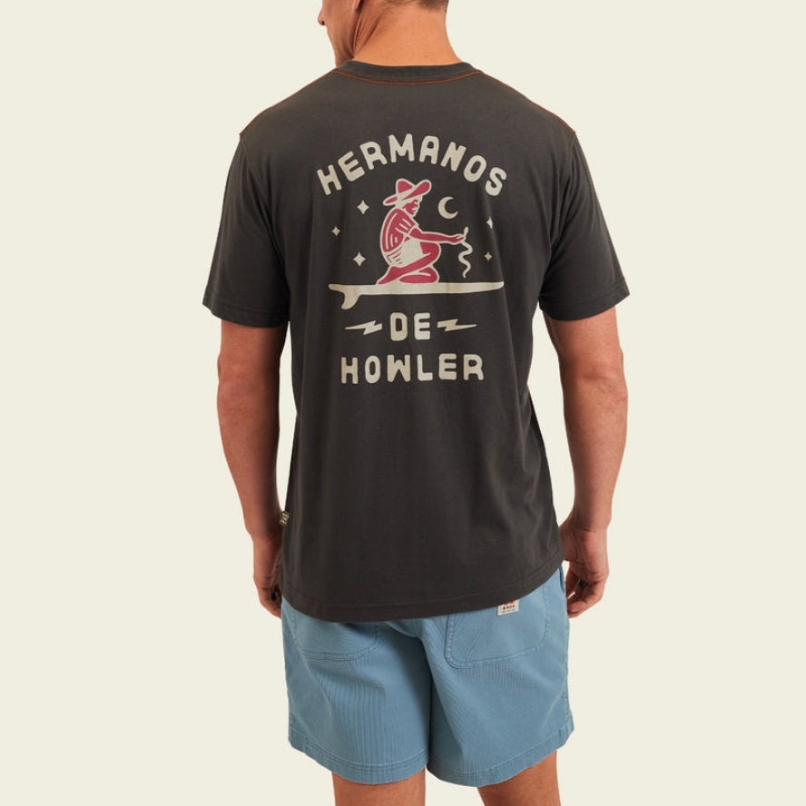 Howler Brothers - Ocean Offerings Men's T-Shirt - Antique Black