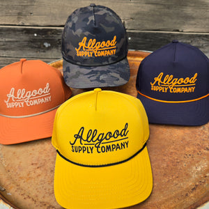 Cap - Allgood Supply Co. Rope Stitch