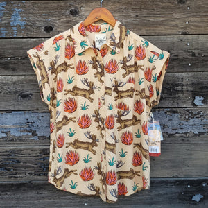 Cotton and Rye - Women's Agave Jackalope Shirt