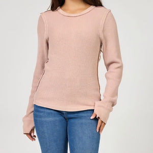 Dear John Denim - Ania Thermal - Pink Clay