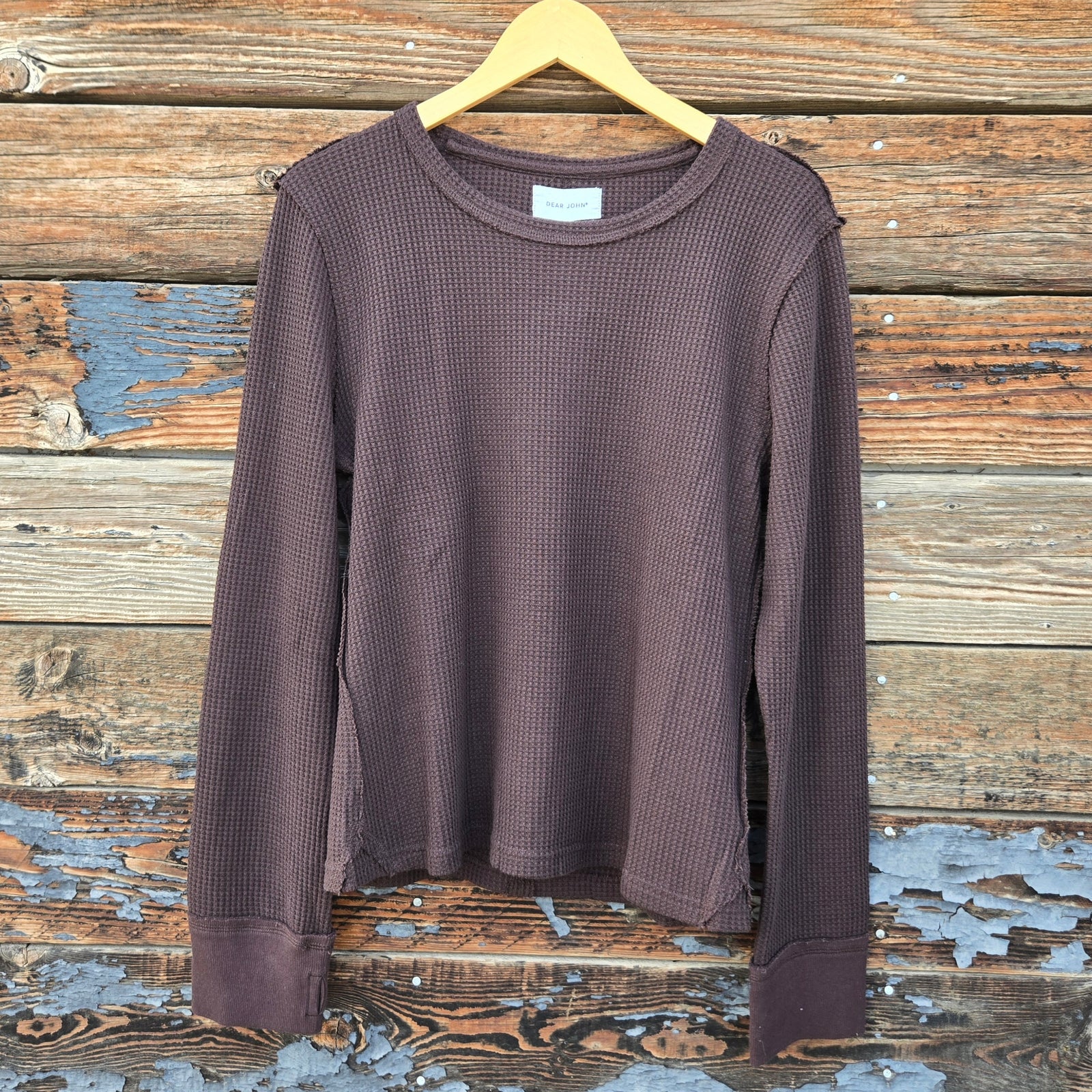 Dear John - Ania Thermal Top - Chocolate
